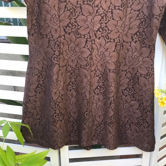 LOUIS DEL’OLIO Lace tunic - Picture 8 of 10